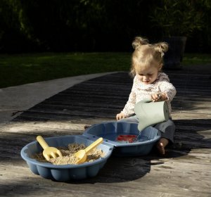 SMOBY Life piaskownica 2-część.z akces. 868001 2