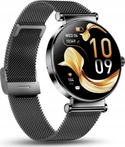 SMARTWATCH DAMSKI AMOLED ROZMOWY MENU PL KOLORY + 2 PASKI + WIDEOPORADNIK 2