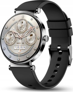 SMARTWATCH DAMSKI AMOLED ROZMOWY MENU PL KOLORY + 2 PASKI + WIDEOPORADNIK 3