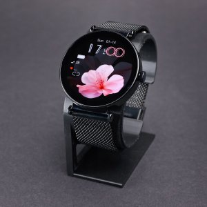 SMARTWATCH DAMSKI AMOLED ROZMOWY MENU PL KOLORY + 2 PASKI + WIDEOPORADNIK 4