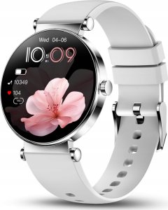 SMARTWATCH ZEGAREK DLA KOBIETY ROZMOWY MENU PL ZDROWIE ZESTAW DWÓCH PASKÓW 3