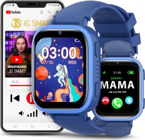 Smartwatch Dla Dziecka Dziecięcy Zegarek Telefon SIM Gry Nauka Aparat Bajki 2