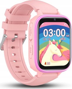 Smartwatch Dla Dziecka Dziecięcy Zegarek Telefon SIM Gry Nauka Aparat Bajki 6