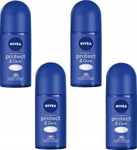 Antyperspirant damski NIVEA Protect Care 4szt 1