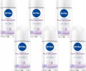 NIVEA FRESH SENSATION Antyperspirant w kulce 6 szt 1