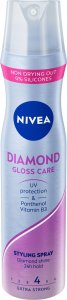 NIVEA DIAMOND GLOSS CARE Lakier do włosów - mocny i trwały 250ml 5