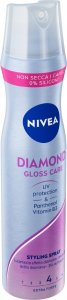 NIVEA DIAMOND GLOSS CARE Lakier do włosów - mocny i trwały 250ml 6