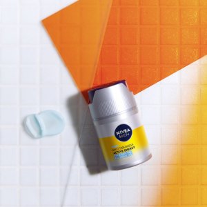 NIVEA MEN ACTIVE ENERGY Żel-krem do twarzy - męski z kofeiną 50ml x2 6