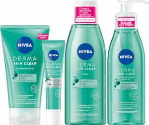 NIVEA DERMA SKIN CLEAR Zestaw kosmetyków do twarzy 1