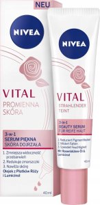 Nivea Vital Promienna Skóra Serum do twarzy 3w1 40ml 1