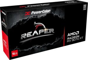 Karta graficzna POWERCOLOR Reaper Radeon RX 9070 XT 16GB GDDR6 (RX9070XT 16G-A) 7