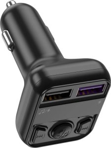 JELLICO transmiter FM FM1 2xUSB 3.1A Czarny standard 1