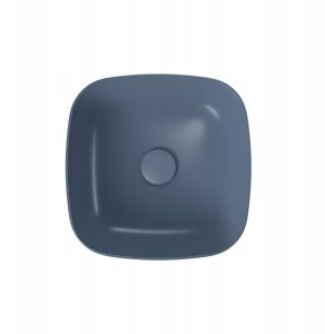 UMYWALKA NABLATOWA LARGA KWADRATOWA (38X38) NIEBIESKI MAT BOX 2