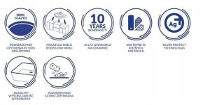 UMYWALKA NABLATOWA LARGA KWADRATOWA (38X38) ZIELONY MAT BOX 3