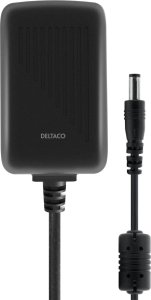 Deltaco PS12-10B, Universal, Indoor, 100-240 V, 50/60 Hz, 12 V, AC-to-DC 2