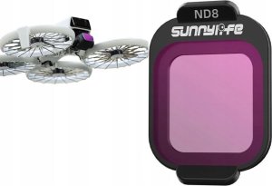 Filtr Pełny Szary ND8 NDx8 do Drona Dron DJI FLIP + Etui na Filtr SunnyLife / FI962-8 1