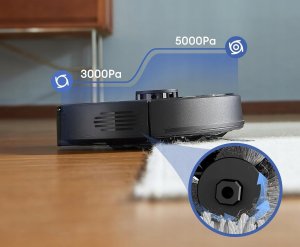 Ultenic D10 robot sprzątający 2w1 5000 Pa inteligentne mapowanie 50 dB 2025 4