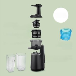 Wyciskarka wolnoobrotowa Panasonic Panasonic MJ-L501KXE sokowirówka 150 W czarna nowa 3
