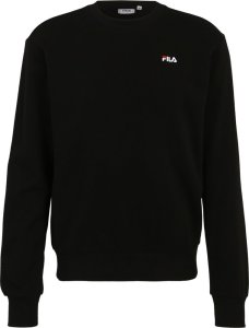 Bluza męska Fila Leverano Regular Crew Sweat czarna FAM0876 80010 S 1