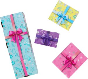 Lalka Barbie Mattel „Barbie Party Unboxed Reveal“ zestaw niespodzianek - lalka o ciemnych włosach 8