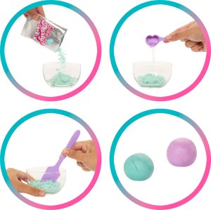 Lalka Barbie Mattel „Barbie Party Unboxed Reveal“ zestaw niespodzianek - lalka o ciemnych włosach 10