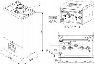 De Dietrich kocioł kondensacyjny jednofunkcyjny MCR4 19 7857044 4