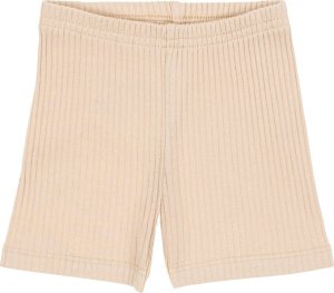 Legginsy krótkie kolarki dla dziewczynki beżowe Nelly Nicol 92 1