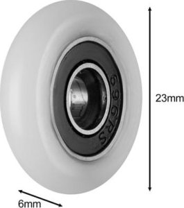 Kółka do kabiny prysznicowej Ruhhy 25513 2