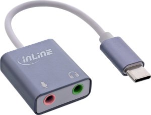 INLINE USB Audio Soundadapter USB-C Kabel 1