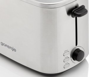 Gorenje Toaster | T800DS | Number of slots 2 | Housing material Stainless steel 2