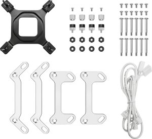 Chłodzenie wodne Deepcool Mystique 360 WH ARGB (R-LX360-WHDSNMCP-G-1) 5