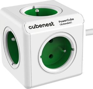 Cubenest - PowerCube, 1.5m, Extended, zielona, POWERCUBE, 5 gniazd 1