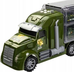 Transporter Wojskowy Zestaw Militarny Z Wyrzutnią Dla Dzieci Czołg Auta 12