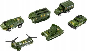 Transporter Wojskowy Zestaw Militarny Z Wyrzutnią Dla Dzieci Czołg Auta 2