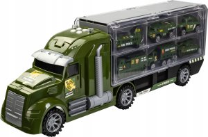 Transporter Wojskowy Zestaw Militarny Z Wyrzutnią Dla Dzieci Czołg Auta 4