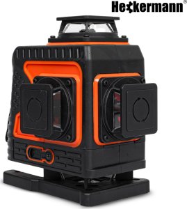 Zestaw Poziomica laserowa Heckermann DS029 + Tripod + Okulary + Tarcza + Bateria 14