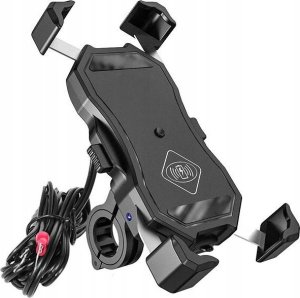 Extremestyle R13W Uchwyt Na Telefon Z Ładowarką Na Kabel Usb-C I Indukcyjną 2