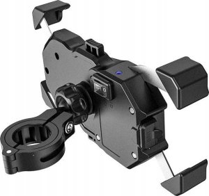 Extremestyle R13W Uchwyt Na Telefon Z Ładowarką Na Kabel Usb-C I Indukcyjną 3