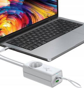 Ładowarka Sieciowa Gan Evo 65W 2 Xusb-C+Usb+230V 15