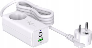 Ładowarka Sieciowa Gan Evo 65W 2 Xusb-C+Usb+230V 2