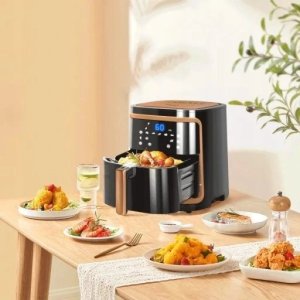Frytkownica Beztłuszczowa Ava Gold 7L 1900W Air Fryer Xl Frytownica Lcd 4