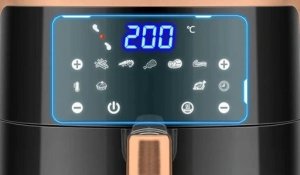 Frytkownica Beztłuszczowa Ava Gold 7L 1900W Air Fryer Xl Frytownica Lcd 7