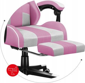 Fotel Huzaro  Force 4.7 Pink Mesh 4