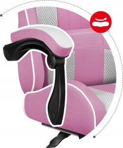 Fotel Huzaro  Force 4.7 Pink Mesh 7
