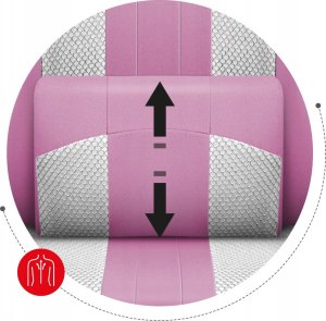 Fotel Huzaro  Force 4.7 Pink Mesh 9