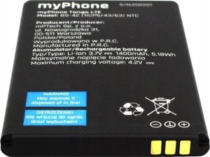 Oryg Bateria Bs-42 Akumulator Myphone Tango Lte + 5