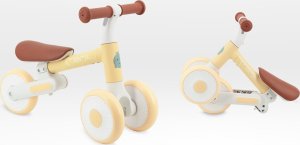 Jeździk Dla Dzieci Trójkołowy - Momi Dex Żółty - Lekki 12M+ Składany 2