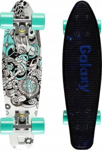 Deskorolka Dla Dzieci Fiszka - Qkids Galaxy - Antypoślizgowa Kauczuk Abec-7 6