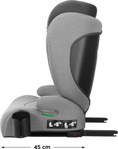 Fotelik Samochodowy Dla Dzieci Tulano Joy 35 Grey 100-150Cm Isofix I-Size 7