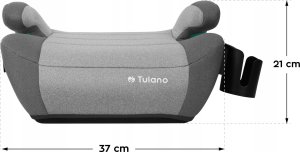 Fotelik Samochodowy Podstawka Tulano Cabby 35 Grey Isofix 125-150Cm I-Size 7